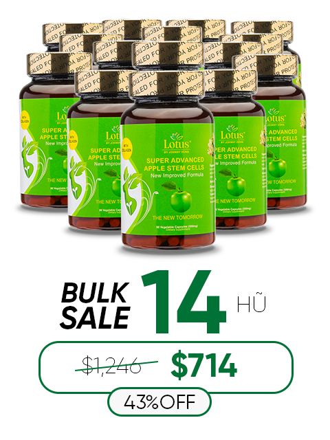 SUPER ADVANCED APPLE STEM CELLS PLUS GIẢM CÂN TỰ NHIÊN 幹細胞スリム