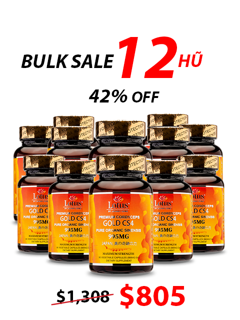 ORGANIC SUPER TIBETAN CORDYCEPS GOLD CS4