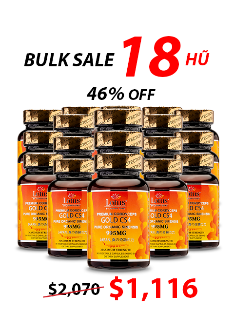 ORGANIC SUPER TIBETAN CORDYCEPS GOLD CS4