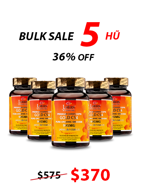 ORGANIC SUPER TIBETAN CORDYCEPS GOLD CS4