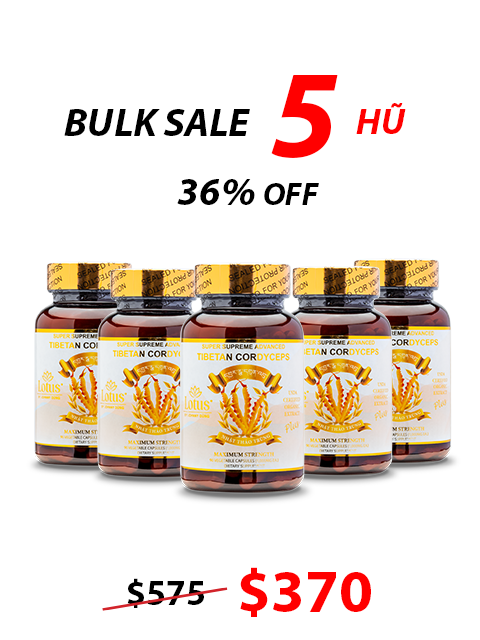 SUPER ADVANCED TIBETAN CORDYCEPS MIX 1,000MG 活力を育む自然の恵み