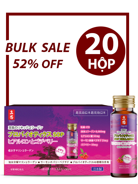 BULK SALE 20 BOXES - JAPANESE SUPER COLLAGEN HANA SOP 23,500MG