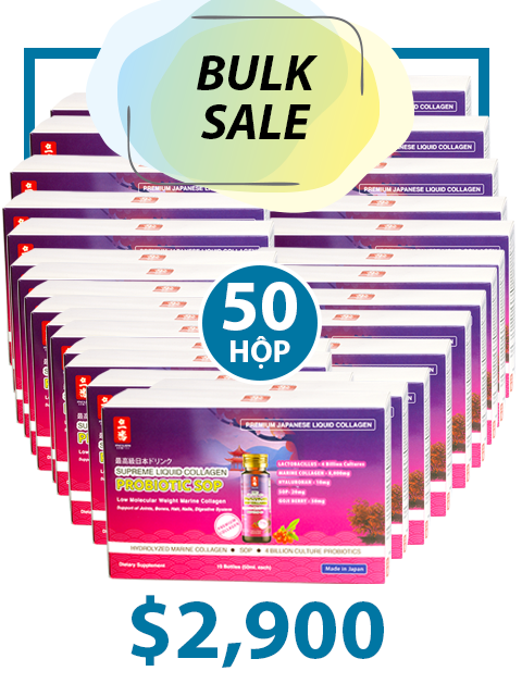 BULK SALE 20 BOXES - JAPANESE SUPER COLLAGEN HANA SOP 23,500MG
