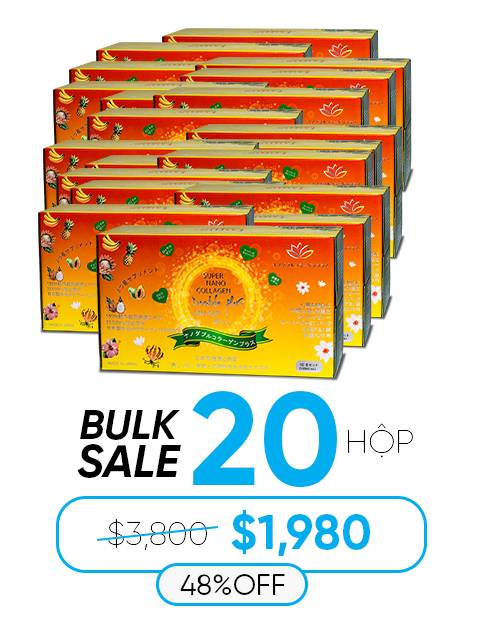 JAPANESE SUPER COLLAGEN DNA PLUS SOP WITH REISHI 北海道サーモン卵