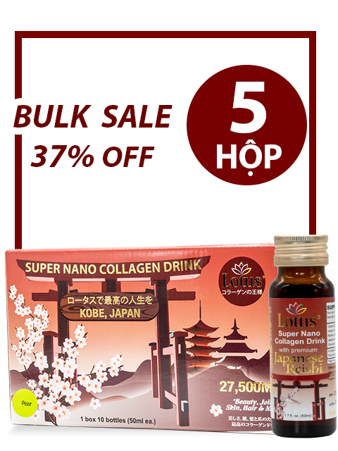 BULK 5 BOXES - JAPANESE SUPER COLLAGEN REISHI PLUS 27,500MG