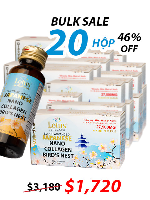 JAPANESE SUPER COLLAGEN BIRD'S NEST TSUBAKI PLUS 27,500MG 極上燕の巣