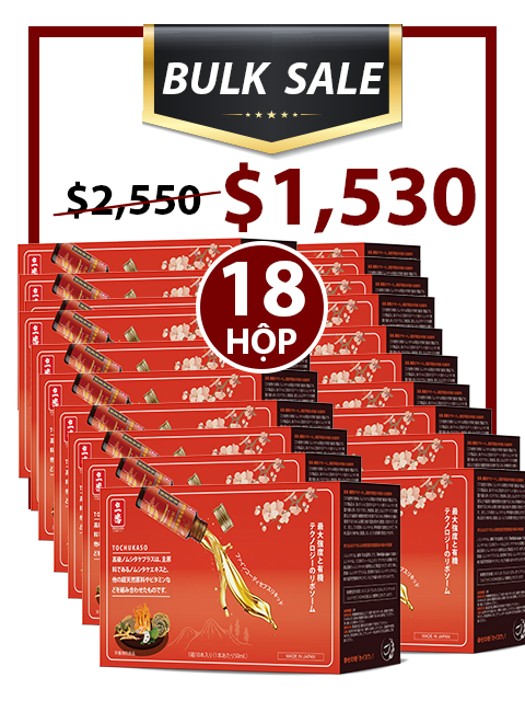BULK SALE 18 BOXES - NƯỚC UỐNG ĐÔNG TRÙNG HẠ THẢO LIQUID CORDYCEPS