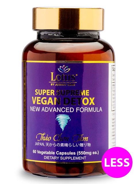 SUPER BULKSALE 12 HŨ - VEGAN DETOX LESS JUJUBE GIÚP ĐẨY ĐỘC TỐ NHUẬN TRƯỜNG