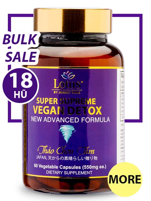 SUPER BULKSALE 18 HŨ - VEGAN DETOX MORE JUJUBE ĐẨY ĐỘC TỐ, GIÚP NHUẬN TRƯỜNG