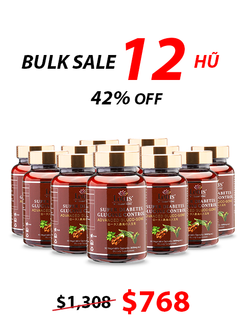 SUPER ADVANCED DIABETES - GLUCO-GONE CHỐNG TIỂU ĐƯỜNG 糖尿病対策