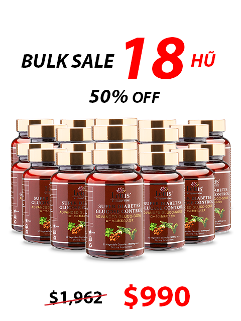 SUPER ADVANCED DIABETES - GLUCO-GONE CHỐNG TIỂU ĐƯỜNG 糖尿病対策