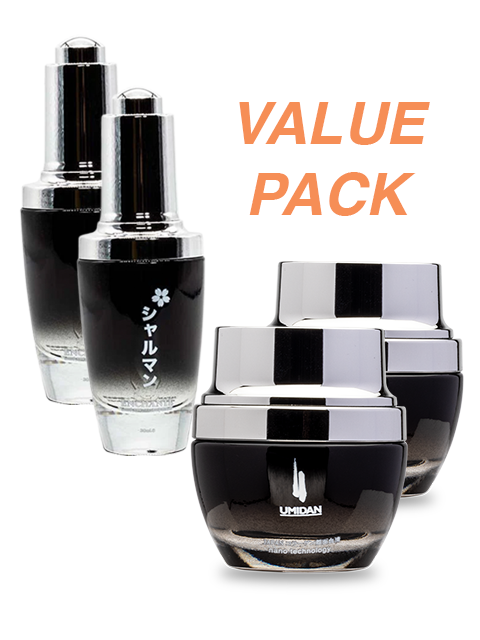 NHẬT BẢN ENCHANTE VALUE SET - ADVANCED CREAM & SERUM NANO ナノHYA先進ケアセット