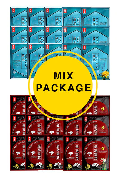 JAPANESE BEAUTY 30 PREMIUM MIXED FACE MASKS 美の極みマスク