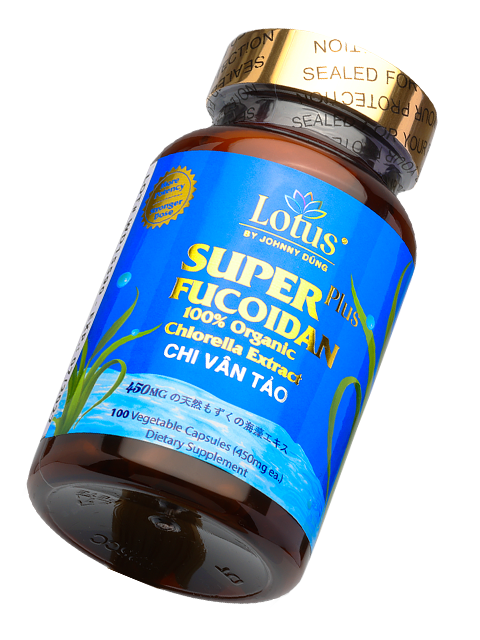 SUPER OKINAWAN FUCOIDAN CHLORELLA 450MG 沖縄フコイダン + 有機クロレラ