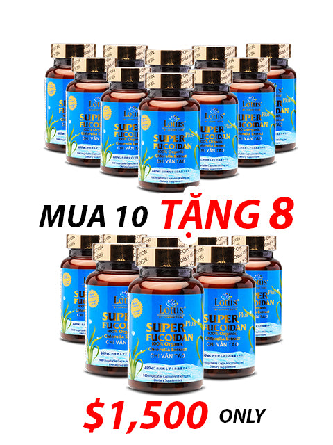 SUPER OKINAWAN FUCOIDAN CHLORELLA 450MG 沖縄フコイダン + 有機クロレラ