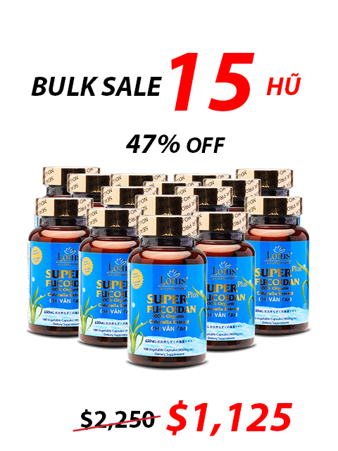SUPER OKINAWAN FUCOIDAN CHLORELLA 450MG 沖縄フコイダン + 有機クロレラ