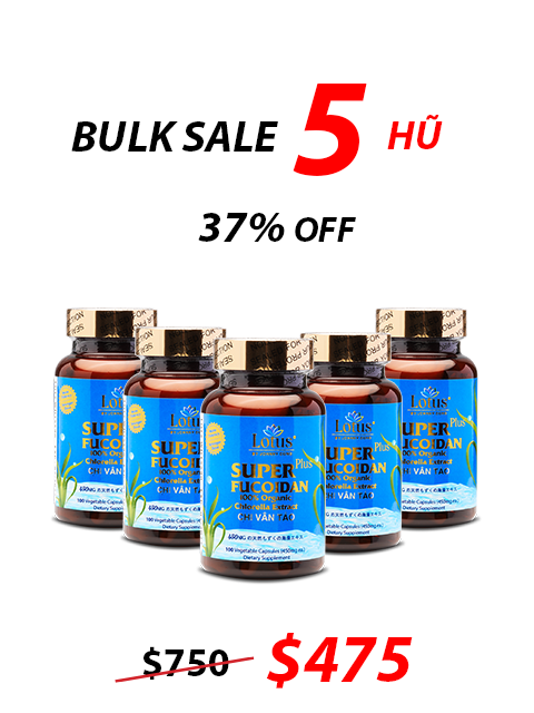 SUPER OKINAWAN FUCOIDAN CHLORELLA 450MG 沖縄フコイダン + 有機クロレラ