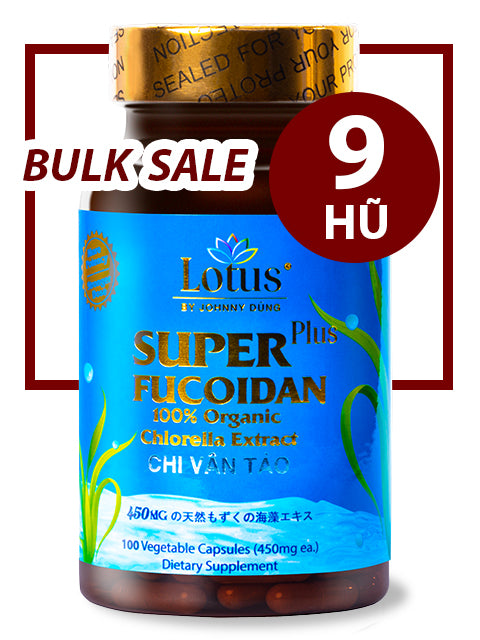BULK SALE SAVING 9 HŨ- OKINAWA FUCOIDAN 450MG (100 CAPS)