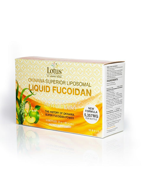 SUPERIOR ADVANCED LIPOSOMAL FUCOIDAN DRINK 5,357MG 海洋からの再生力