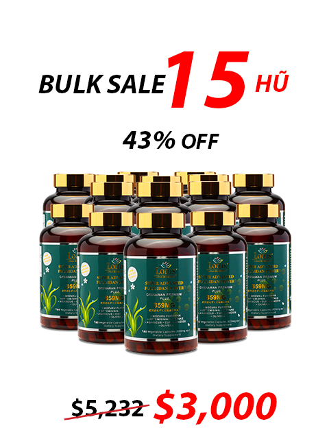 SUPER ADVANCED FUCOIDAN POWER PLUS 859MG - 180 CAPS アルテミシニンの力