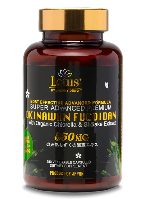 SUPER ADVANCED FUCOIDAN SHIITAKE 550MG - 180 CAPS スーパー・フコイダン 椎茸