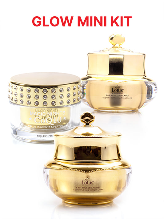 LOTUS NEW MINI GLOW KIT - 麗しき素肌、その始まりはロータスから