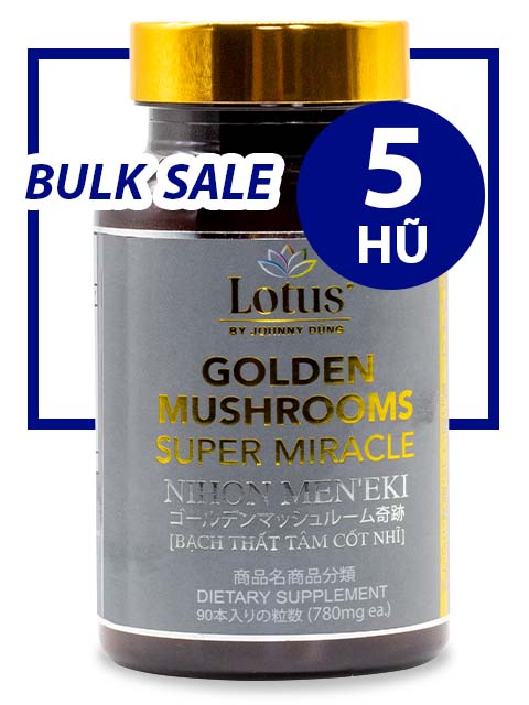 BULK SALE SAVING 5 HŨ - JAPANESE GOLDEN MUSHROOMS NẮM VÀNG NHẬT BẢN
