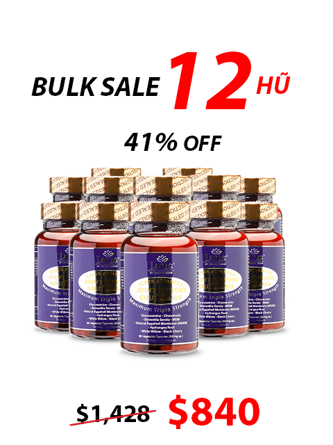 SUPER ADVANCED JOINT GOUT RELIEF - CHỐNG ĐAU NHỨC XƯƠNG KHỚP 一歩ごとの自由