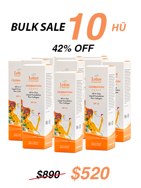 KOREAN ALL IN ONE SUPER LIQUID FOUNDATION WITH COLLAGEN