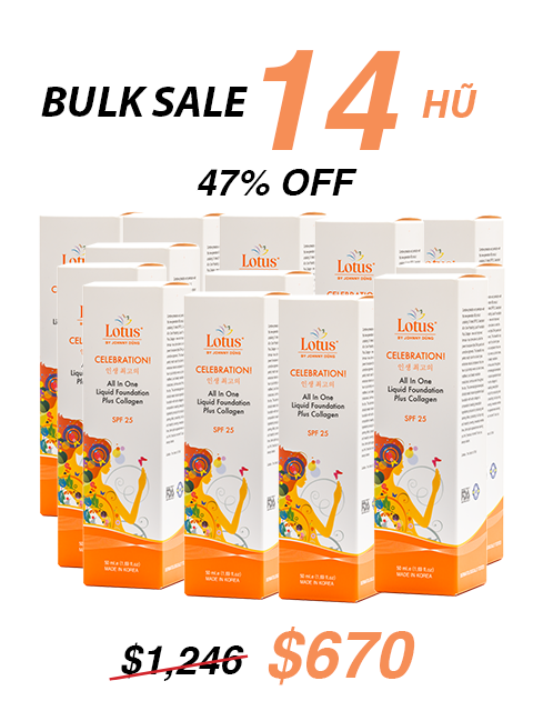KOREAN ALL IN ONE SUPER LIQUID FOUNDATION WITH COLLAGEN