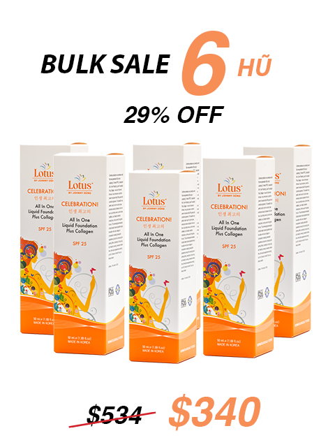 KOREAN ALL IN ONE SUPER LIQUID FOUNDATION WITH COLLAGEN