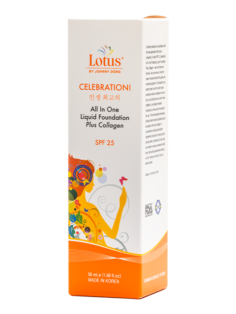 KOREAN ALL IN ONE SUPER LIQUID FOUNDATION WITH COLLAGEN