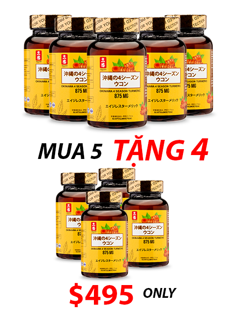 OKINAWA FOUR SEASON TURMERIC - NGHỆ BỐN MÙA OKINAWA 沖縄の四季ウコン