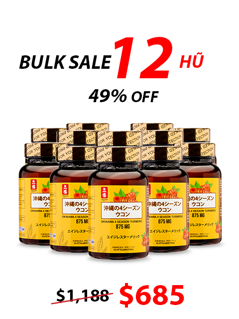 OKINAWA FOUR SEASON TURMERIC - NGHỆ BỐN MÙA OKINAWA 沖縄の四季ウコン