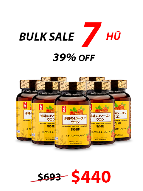 OKINAWA FOUR SEASON TURMERIC - NGHỆ BỐN MÙA OKINAWA 沖縄の四季ウコン