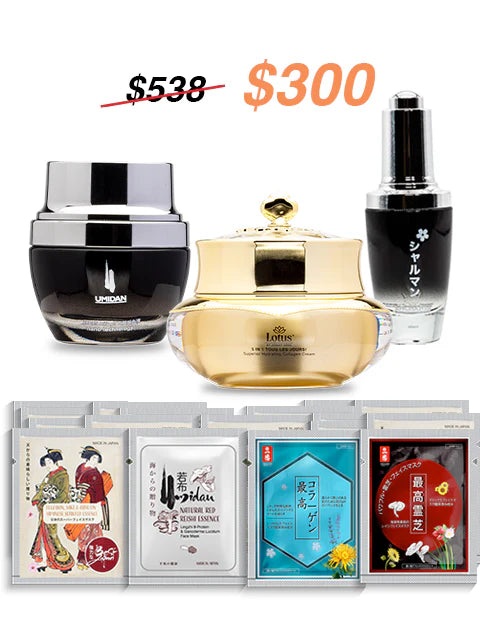 JAPANESE PREMIUM SAKURA BEAUTY SET – 桜プレミアムセット