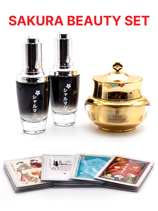 JAPANESE PREMIUM SAKURA BEAUTY SET – 桜プレミアムセット