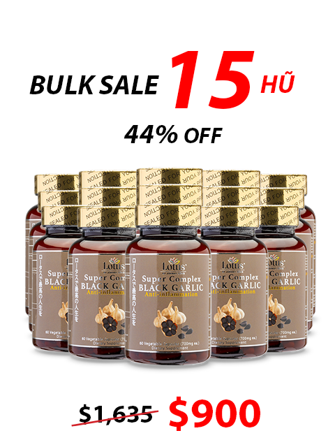 SUPER JAPANESE BLACK GARLIC & RED CURCUMIN - TỎI ĐEN NGHỆ ĐỎ黒ニンニク赤ウコン