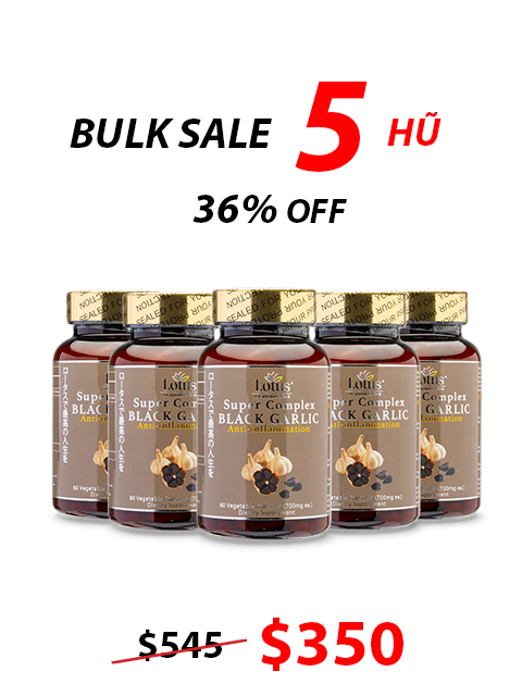 SUPER JAPANESE BLACK GARLIC & RED CURCUMIN - TỎI ĐEN NGHỆ ĐỎ黒ニンニク赤ウコン