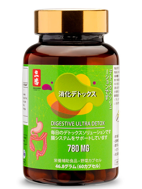 ULTRA DETOX FOR DIGESTION - NHUẬN TRƯỜNG, LOẠI BỎ ĐỘC TỐ 浄化とデトックス
