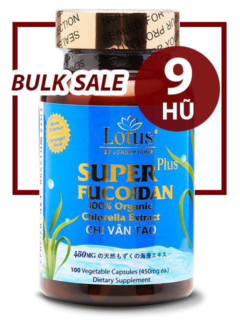 BULK SALE SAVING 9 HŨ- OKINAWA FUCOIDAN 450MG (100 CAPS)