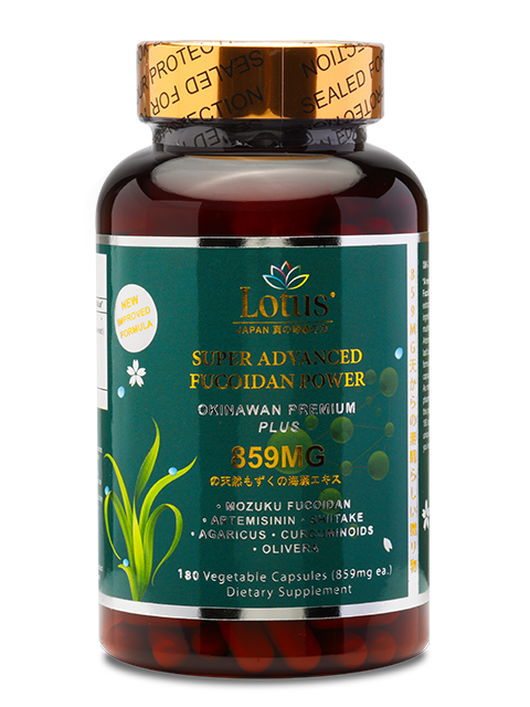 SUPER ADVANCED FUCOIDAN POWER PLUS 859MG - 180 CAPS