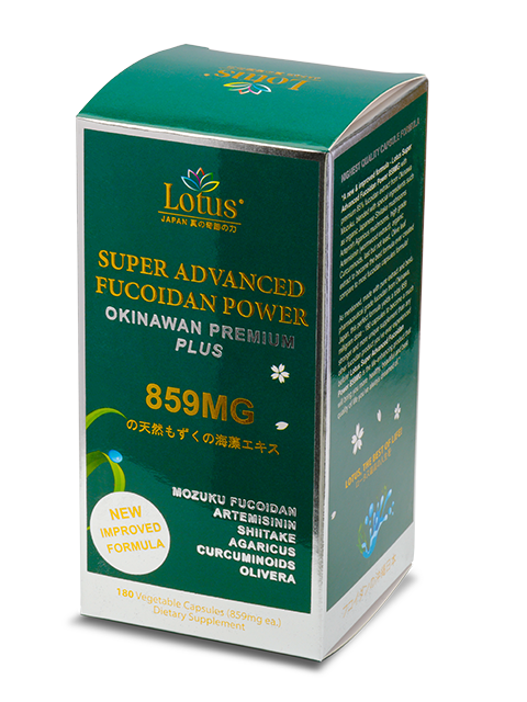 SUPER ADVANCED FUCOIDAN POWER PLUS 859MG - 180 CAPS