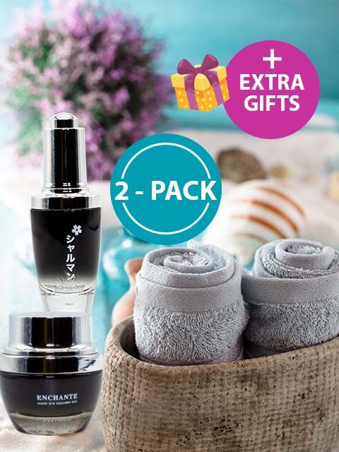 JAPANESE ENCHANTE PACK - CREAM & SERUM NANO HYA
