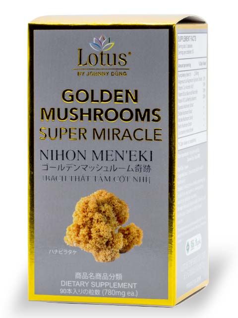 GLUCOSAMINE & 4 GOLDEN JAPANESE MUSHROOMS 日本四大貴重きのこ
