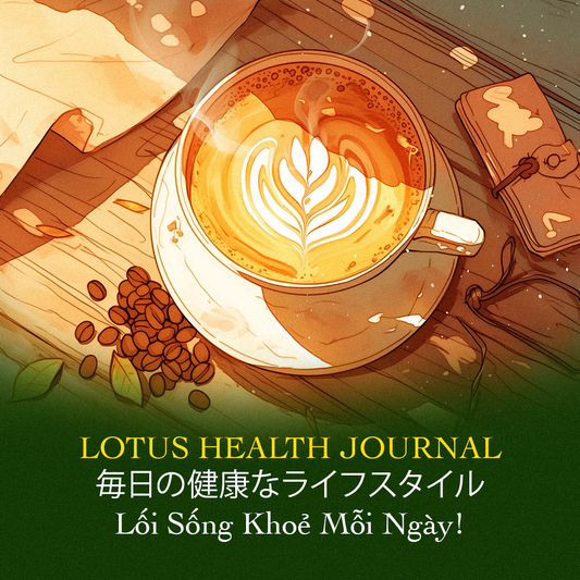 LOTUS HEALTH JOURNAL #22_ UỐNG CAFE ĐÚNG CÁCH