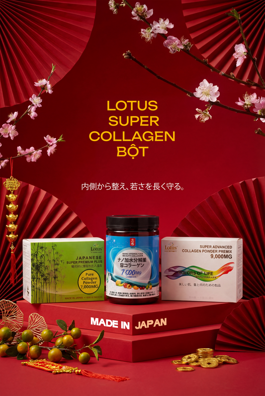 COLLAGEN – NỀN TẢNG CHỐNG LÃO HOÁ MẠNH MẼ..!