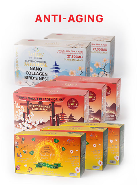 COMBO ANTI-AGING SUPER COLLAGEN DRINKS 8 BOXES アンチエイジング