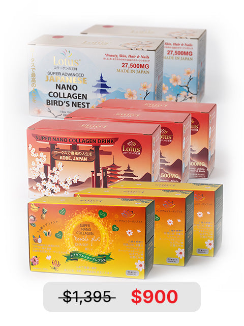 COMBO ANTI-AGING SUPER COLLAGEN DRINKS 8 BOXES アンチエイジング