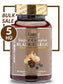 BULK SALE 5 HŨ - JAPANESE BLACK GARLIC & RED CURCUMIN, TỎI ĐEN NGHỆ ĐỎ